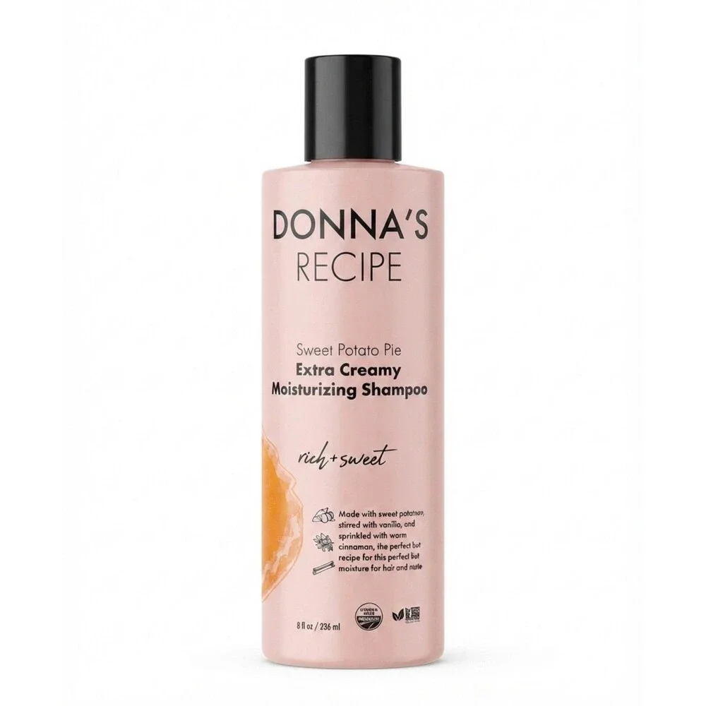Donna's Recipe Sweet Potato Pie Hair  Collection Shampoo & Leave in Conditioner